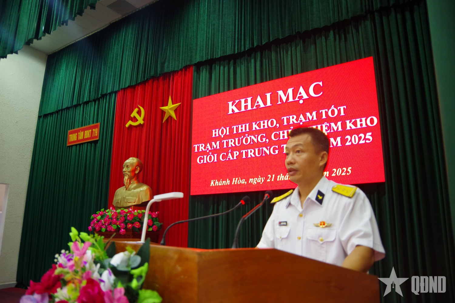 Trung tâm Bảo đảm Kỹ thuật 719 tổ chức Hội thi kho, trạm tốt, trạm trưởng, chủ nhiệm kho giỏi